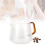 Glas Tasse Kaffee 500ml mit Henkel 1