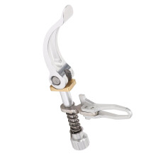 Sattelstützenklemme Edelstahl 31,8 mm Silber