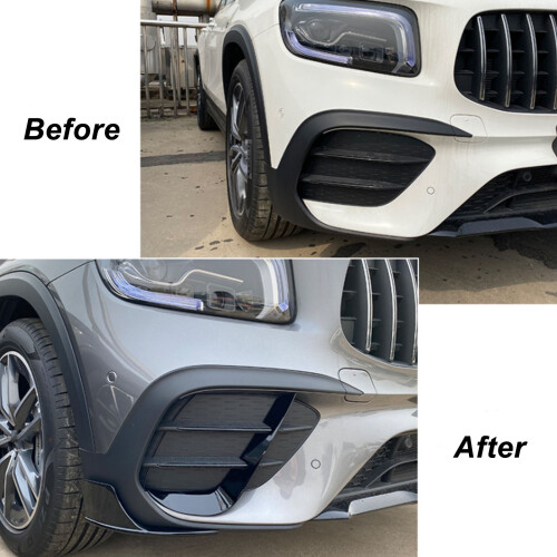 Nebelscheinwerfer Gitter Spoiler Paar GLB AMG-Line 1