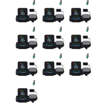 10X F3 E-Bike NFC LCD Display Animated Color Meter 24V/36V/48V/60V UART Electric Scooter NFC LCD Meter Speedometer 5PIN