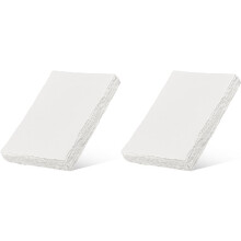 50pcs Handmade White Handmade Paper Blank,Watercolour Paper Thick 300 GSM,for Greeting Cards DIY,Paintings,15.2 X 10.2cm