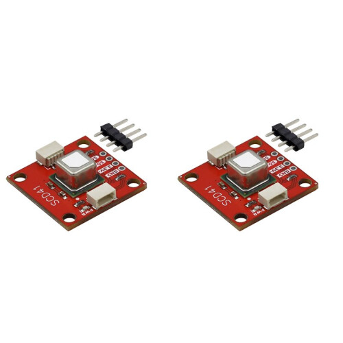 2X SCD41 Gas Sensor Module Detects CO2 Carbon Dioxide Temperature and Humidity in One Sensor I2C Communication A 1