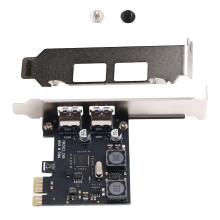 2-Port USB 3.0 Typ-A PCIe-Erweiterungskarte, PCIe 2.0 X1-Erweiterungskarte, 5-Gbit/S-PCIe-Erweiterungskarte