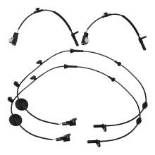 4pcs 10433906 10433907 10433909 Front Rear Left Right ABS Wheel Speed Sensor for GS and RX5 2DW