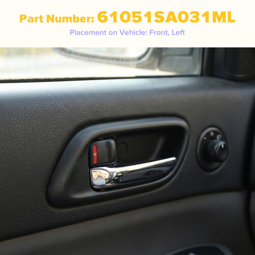 Car Left Inside Inner Door Handle 61051SA031ML for  Forester 2002-2008 2