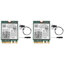 2X 7260NGW 7260AC WiFi Card+Antenna 2.4G/5G BT4.0 FRU 04X6007 for X250 X240 X240S X230S T440 W540 T540 Yoga Y50