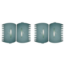Leaf Grabbers, Garden Rake for Leaves,4 Pcs Handheld Garden Yard Leaf Grabber Leaf Collector Grabs Grass Grabbers