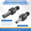 Drill Angle Grinder Adapter with Flange Nut Parts Set,3 Set Replacement Grinder Flange Nuts and Wrench Conversion Tool 1