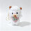 (Red)Mini Sheep Plush Pendant With Durable Fabric Perfect For Backpack And Keyring 10