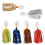 6 StüCk AngelköDer, KöDer Spinner Swim Flipping Bladed Jigs, Chatter FischköDer für Lachs, Hecht, Forelle, SchaukelanhäNger 2