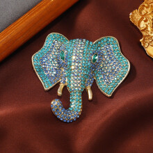(Style 11)Artistic European Animal Brooch With Alloy Finish For Fashion Gift Use Accessory