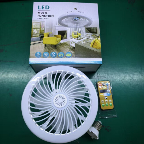 Ceiling Fans with Lights and Remote, Flush Mount Fan 1