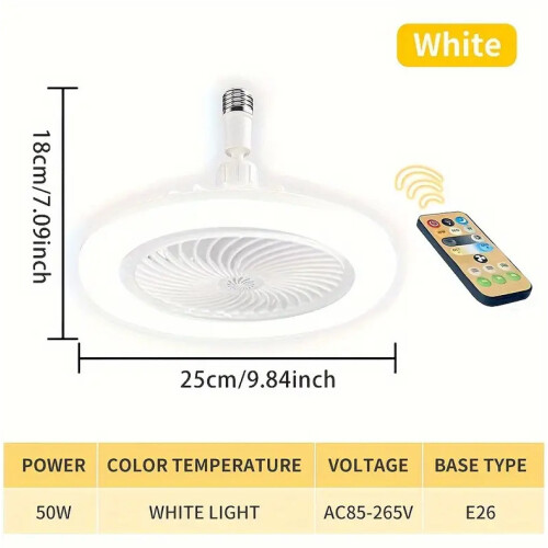 Ceiling Fans with Lights and Remote, Flush Mount Fan 2