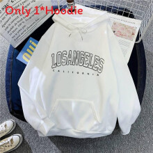 (White, XL) Spring Casual Autumn Hoodie With Graphic Art For Women Fit Relaxed Fashion
