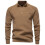 (Black,S)Herren Herbst Langarm Strick mit einfarbigem Design für urbane Freizeitkleidung 12