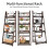 Plants Display Stand Solid Wood Storage Shelf 1