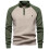 (Gray Black,S)Herren Herbst Langarm Strick mit einfarbigem Design für urbane Freizeitkleidung 11