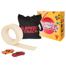 Speed Track 5m Desert Sand Flexible Toy Car Track with 2 Diecast Cars and S