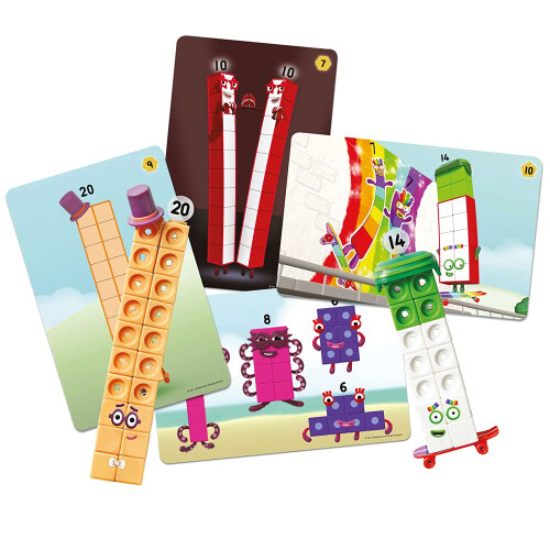 Learning Resources Learning Resources Numberblocks 1120 MathLink Cubes Activity Set Ages 3 2