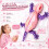 Pink Wall Climbing Lizard Toy Rechargeable Remote Control Robot Toy for Kid 3