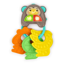 Bright Starts Musical Monkeys Baby Toy Keyset with Lights and Sounds Devel