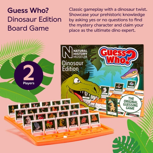 Natural History Museum Natural History Museum Guess Who Dinosaur Edition Board Game 1