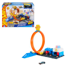 Hot Wheels City Super Police Station Playset Toy Car