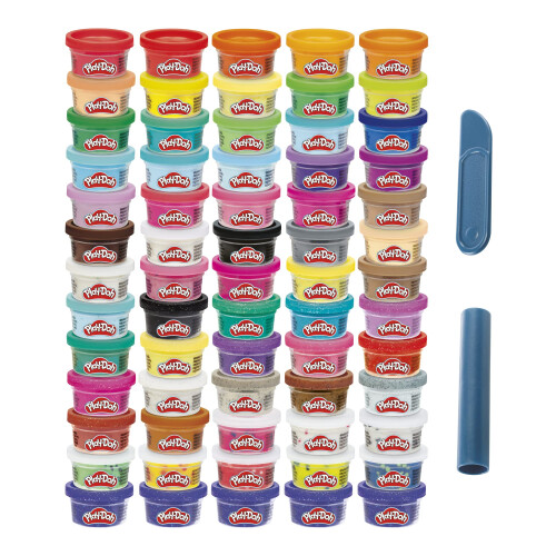Play-Doh PlayDoh Ultimate Color Collection 65Pack of Assorted Modeling Compounds for