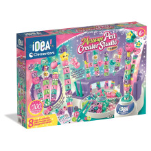 Clementoni The Message Pens – Customise Colourful Pens with Beads Stickers