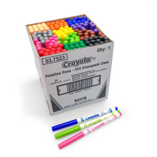 CRAYOLA SuperTips Washable Fineline Markers Assorted Colours Pack of 144
