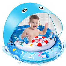 Inflatable Pool Float ACELIFE Swimming Float with Adjustable Safety Seat