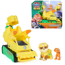 Paw Patrol The Dino Movie Rubble Dino Rescue Bulldozer Toy Truck