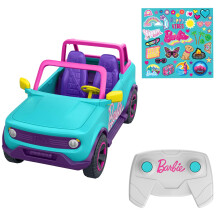Hot Wheels Barbie RC SUV RemoteControl Pink Vehicle