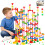 232 PCS Marble Run STEM Building Toy Set with 45 Colourful Plastic Marbles 1