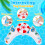 Inflatable Pool Float ACELIFE Swimming Float with Adjustable Safety Seat 2