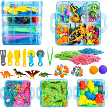AGENTLAN Dino Ocean Sensory Sensory Bin with Play Sand