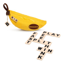 BANANAGRAMS Bananagrams Big Letter Word Game Ages 7 18 Players 10 Minu