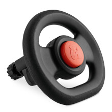 hauck Pushchair Steering Wheel Toy Black Interactive Driving Toy with Horn