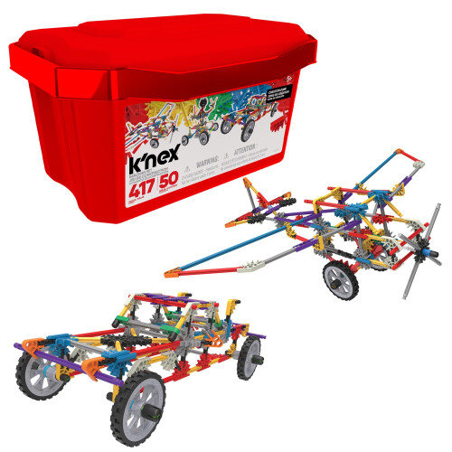 K'NEX KNEX  Creation Zone Building Set 50 Model  417 Piece Educational Learning K 2