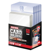 Semi Rigid Card Holders Sleeves for PSA Trading Card Grading Submission