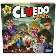 Cluedo Junior Board Game for Kids Ages 5 Mystery Game with Classic Characte
