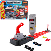 Hot Wheels Racing Formula 1 Grid Start Track Set 2 Toy Cars