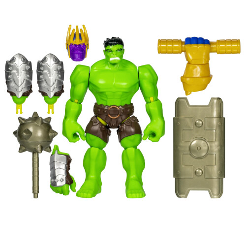 Marvel AVENGERS MixMashers Marvel Hulk Custom Deluxe MixAndMatch Action Figure  Ac