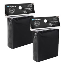 Mlikero 200 Pcs Card Sleeves 66 x 91 mm Standard Size Matte Trading Card Sl