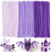 Ainiv 300PCS Pipe Cleaners for Craft 30cm Fuzzy Sticks Craft Supplies