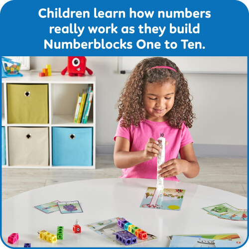 Learning Resources Learning Resources Numberblocks 110 MathLink Cubes Activity Set Ages 3 1