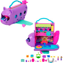 Polly Pocket Kitty Airways Airplane Playset