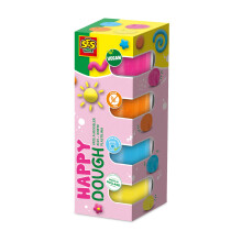 SES Creative Feel Good Happy Vegan GlutenFree Play Dough for 1 Year olds Ho