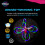 LED Poi  SpinballS brand SpinlightS Pair 2
