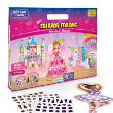 Imagimake Mirror Mosaic Princess Unicorn 10 Templates 950 Stickers